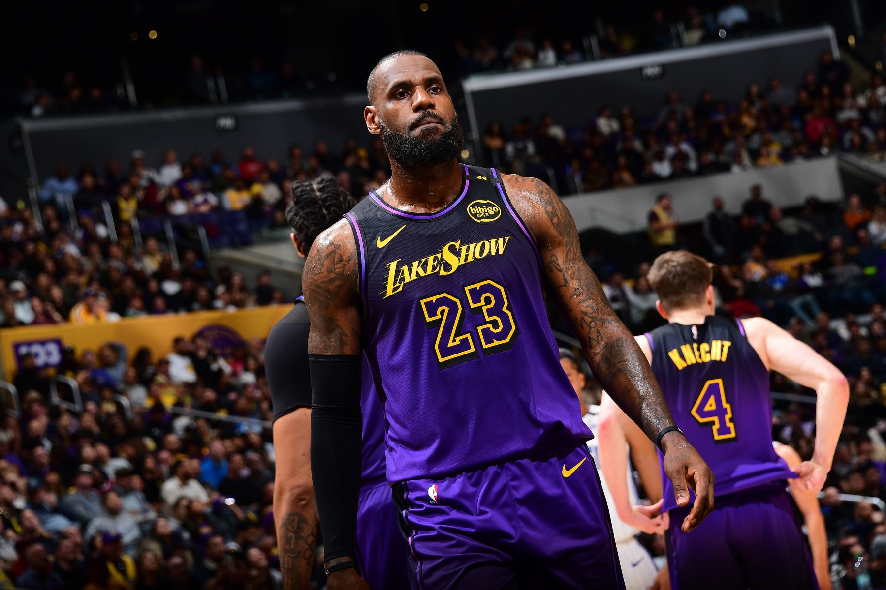 Los oponentes de los Lakers en los próximos cinco juegos serán todos los últimos equipos de la Conferencia Oeste, y se espera que James regrese al juego en el próximo juego.