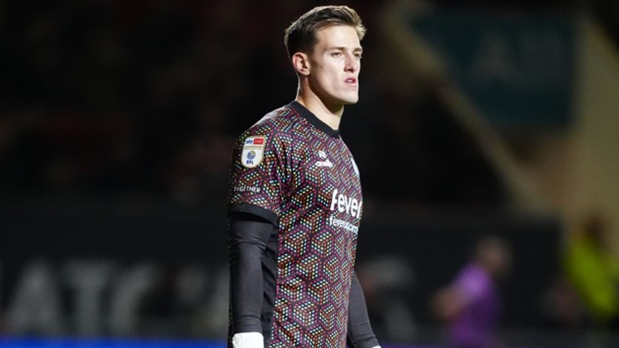 Ha aportado 5 porterías a cero cedido en el Campeonato Inglés. Wittek: Espero volver algún día al Manchester United.